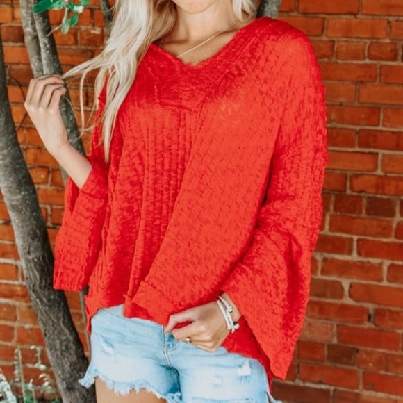 Free People Sweaters - Free People Baja Babe Hacci Sweater